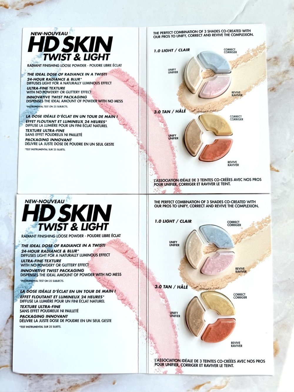 MAKE UP FOR EVER HD Skin Twist & Light 24HR Luminous Finishing Loose Powder